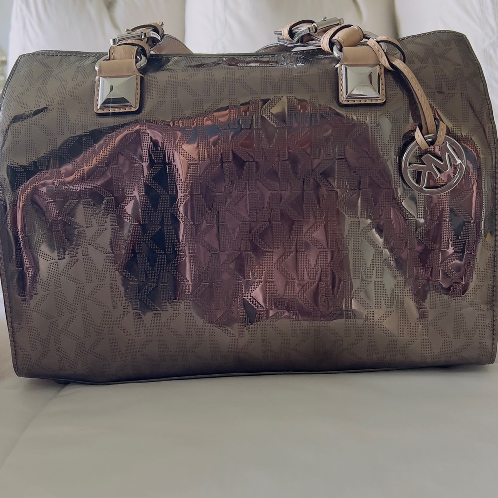 Michael Kors Metallic Shoulder Bag